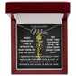 [ALMOST SOLD OUT] To My Beautiful Mom Flower Name Necklace
