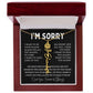 [Almost Sold Out] I'm Sorry Apologies By The Heart Flower Name Necklace