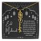 [ALMOST SOLD OUT] You Are The Reason Eid Mubarak Flower Name Necklace