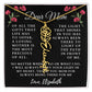 [Almost Sold Out] Floral Dear Mom Flower Name Necklace