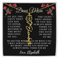 [Almost Sold Out] Floral Dear Mom Flower Name Necklace