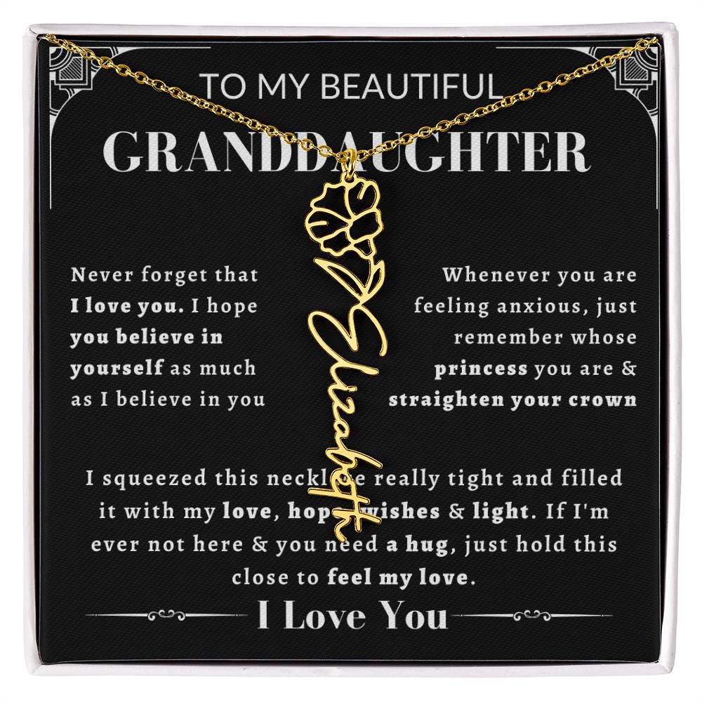 [ALMOST SOLD OUT] To My Beautiful Granddaughter