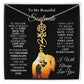 [ALMOST SOLD OUT] To My Beautiful Soulmate Flower Name Necklace