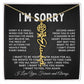 [Almost Sold Out] I'm Sorry Flower Name Necklace