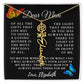 [Almost Sold Out] Butterflies Dear Mom Flower Name Necklace