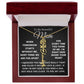 [ALMOST SOLD OUT] To My Beautiful Mom Flower Name Necklace
