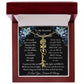 [ALMOST SOLD OUT] To My Beautiful Soulmate Blue Flower Name Necklace