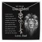 Personalized Name Necklace With Birth Flower for Daughter