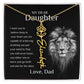 Personalized Name Necklace With Birth Flower for Daughter