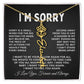 [Almost Sold Out] I'm Sorry Flower Name Necklace