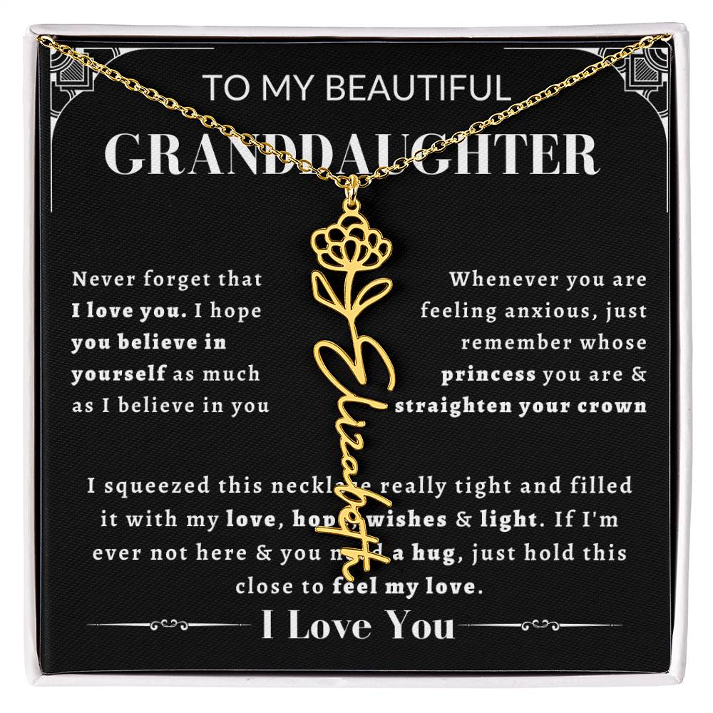 [ALMOST SOLD OUT] To My Beautiful Granddaughter