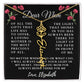[Almost Sold Out] Floral Dear Mom Flower Name Necklace