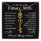 [Almost Sold Out] To My Future Wife Flower Name Necklace