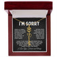[Almost Sold Out] I'm Sorry Flower Name Necklace