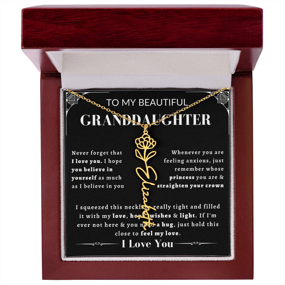 [ALMOST SOLD OUT] To My Beautiful Granddaughter