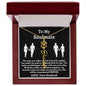 To My Soulmate - Love, Your Husband Flower Name Necklace