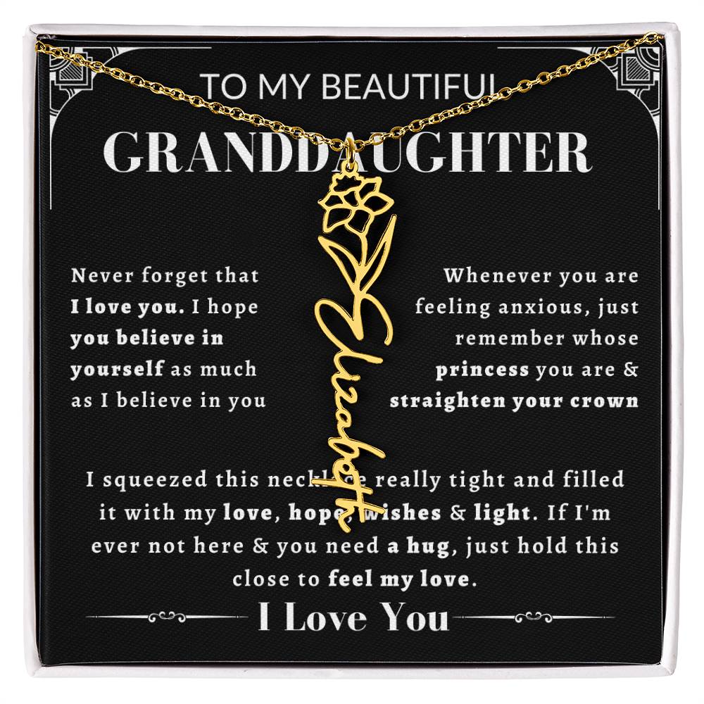 [ALMOST SOLD OUT] To My Beautiful Granddaughter
