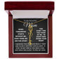 [ALMOST SOLD OUT] To My Beautiful Mom Flower Name Necklace