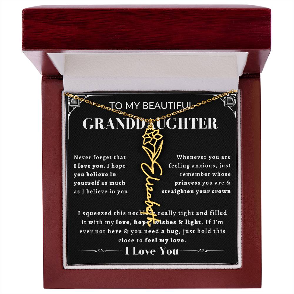 [ALMOST SOLD OUT] To My Beautiful Granddaughter