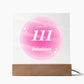 [Almost Sold Out] Personalized Angel Numbers Acrylic Plaque