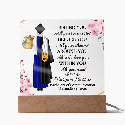 Muslim Graduation Plaque