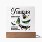 Almost Sold Out - Taurus - Zodiac Acrylic Plaque