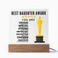 [Almost Sold Out] Best Daughter Award - Acrylic Plaque with Stand