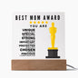 [Almost Sold Out] Best Mom Award Acrylic Plaque with Stand