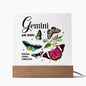 [Almost Sold Out] Gemini - Zodiac Acrylic Plaque with Stand