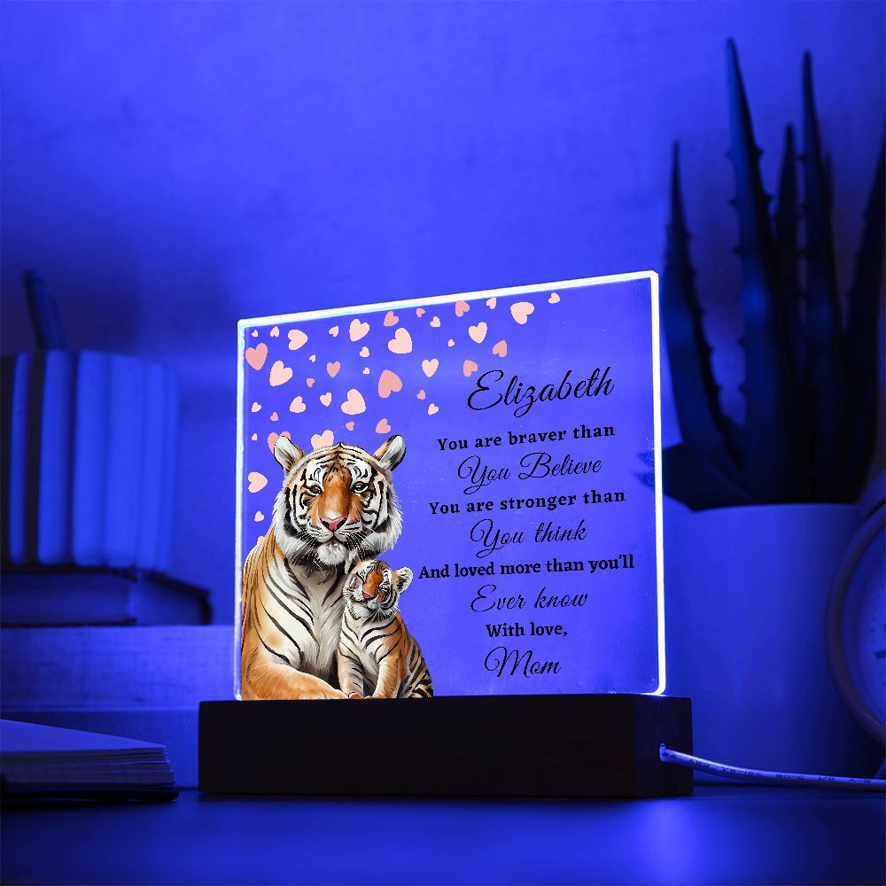 [Almost Sold Out] To My Daughter - Tiger - Acrylic Plaque