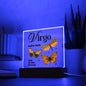 Almost Sold Out - Virgo - Zodiac  Acrylic Plaque