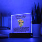 [Almost Sold Out] Personalized Baptism Acrylic Plaque From Godmother