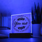 Almost Sold Out - You are Enough - Acrylic Plaque With Stand