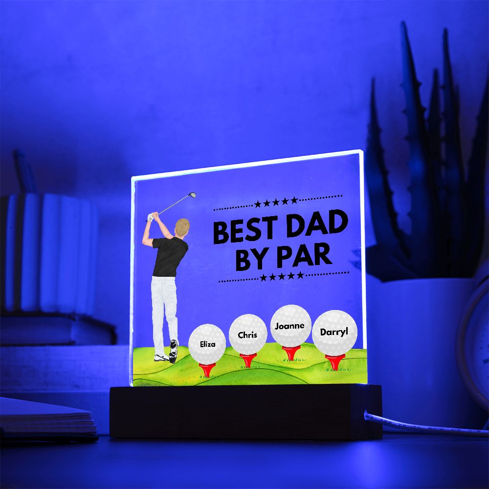 [Almost Sold Out] Best Dad / Step Dad / Bonus Dad / Grandpa - Personalized Acrylic Plaque