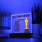 [Almost Sold Out] Best Mom Award Acrylic Plaque with Stand