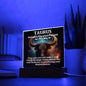 [Almost Sold Out] Taurus Acrylic Square Plaque