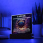[Almost Sold Out] Cancer Acrylic Square Plaque