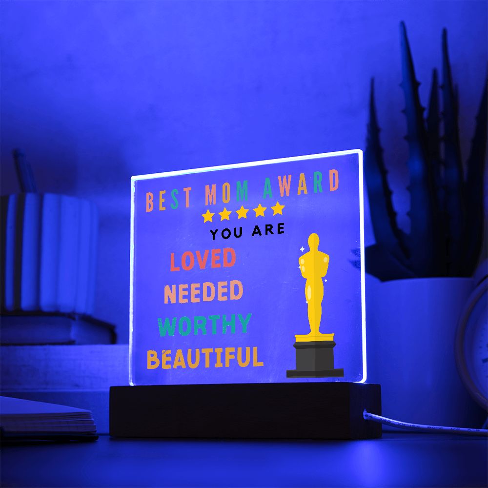 [Almost Sold Out] Best Mom Award - You are Loved - Acrylic Plaque with Stand