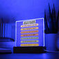 Almost Sold Out - Ways To Challenge Negative Thoughts - Acrylic Plaque With Stand