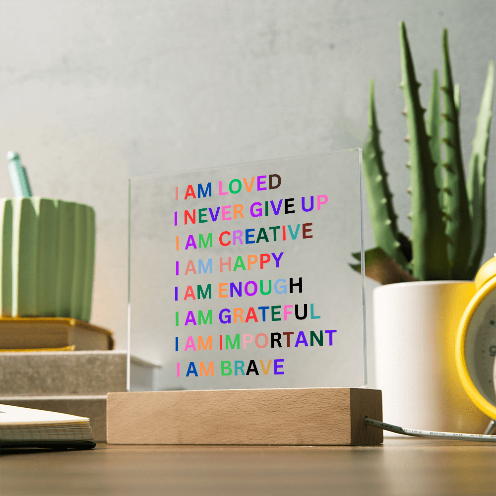 Affirmation Plaque