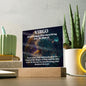 [Almost Sold Out] Virgo Acrylic Square Plaque