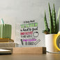 Almost Sold Out - Truly Great Teacher  - Acrylic Plaque with Stand