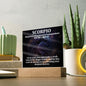 [Almost Sold Out] Scorpio Acrylic Square Plaque