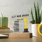 [Almost Sold Out] Best Mom Award Acrylic Plaque with Stand