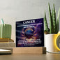 [Almost Sold Out] Cancer Acrylic Square Plaque