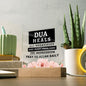[Almost Sold Out] Dua Heals Acrylic Plaque