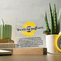 [Almost Sold Out] You Are My Sunflower - Acrylic Plaque with Stand