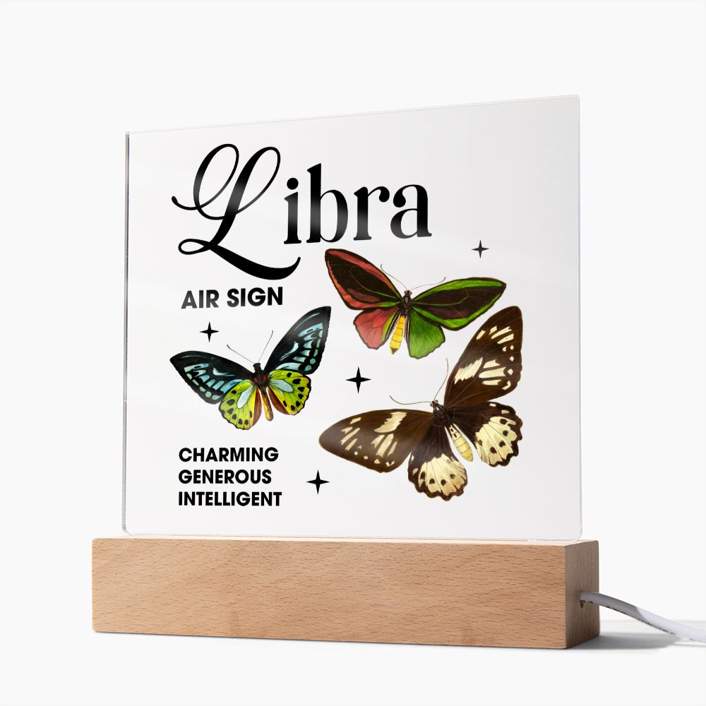 Almost Sold Out - Libra - Zodiac  Acrylic Plaque