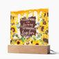 Almost Sold Out -Thank You for beeing an Amazing Teacher - Acrylic Plaque with Stand