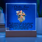 [Almost Sold Out] Personalized Baptism Acrylic Plaque From Godmother